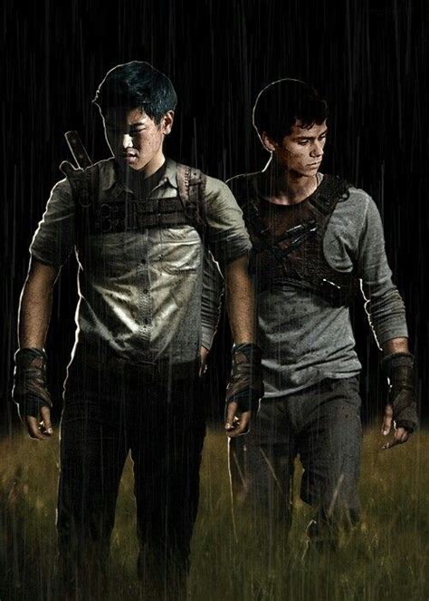 Minho And Thomas The Maze Runner Maze Runner Series Pinterest