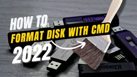How To Format Usb Pendrive Using Cmd Youtube