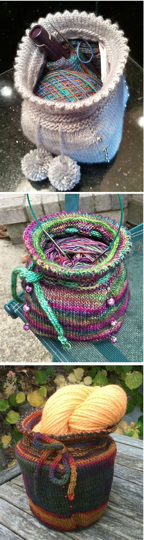 Walk into any home in america today and you will find both parents working and each child on a. Free Knitting Pattern for Sock Baggie - This small project ...