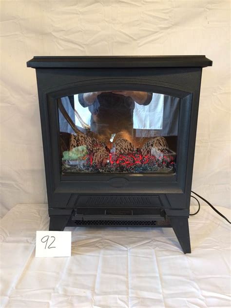 Lot 92 Electralog Electric Fireplace Perfect For Small Spaces