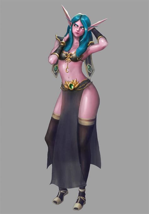 Night Elf By Yh0611 On Deviantart