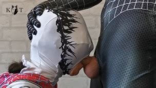 Gwen Stacy Venom Throat Fucked Cosplay Gagging And Spitting Fuqer