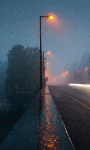 Rain Raining GIF Rain Raining Highway Discover Share GIFs Aesthetic Gif Aesthetic