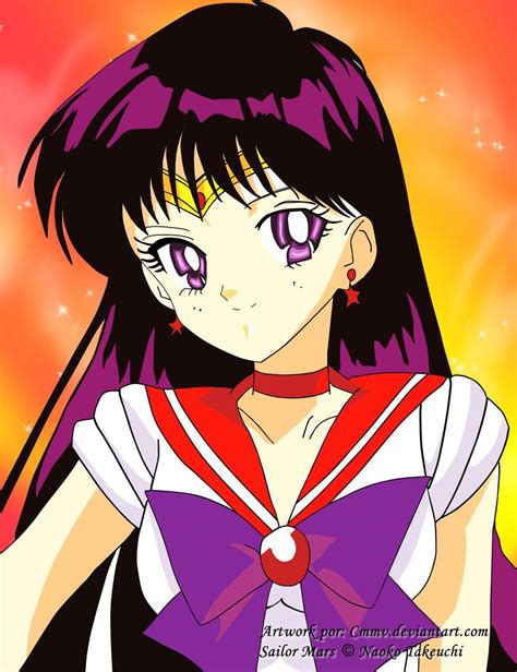 Video Sailor Mars Rei Hino By Cmmv On Deviantart Sailor Mars Sailor Moon Manga Sailor