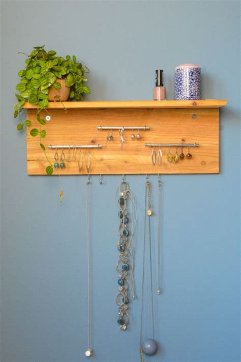 How To Make A Jewelry Holder A Stunning Rustic Wooden Organizer