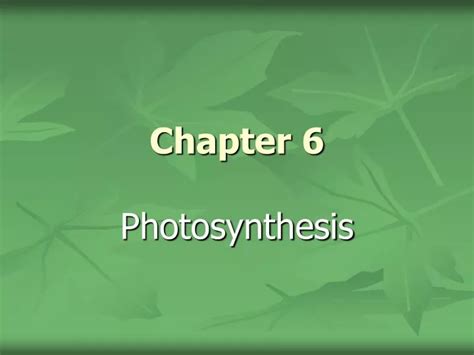 Ppt Chapter 6 Powerpoint Presentation Free Download Id2687852