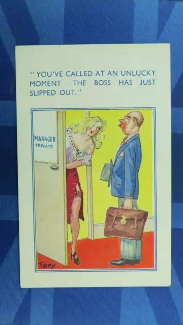 saucy comic postcard 1950s nylons stockings big boobs panties judge court police 8 66 picclick