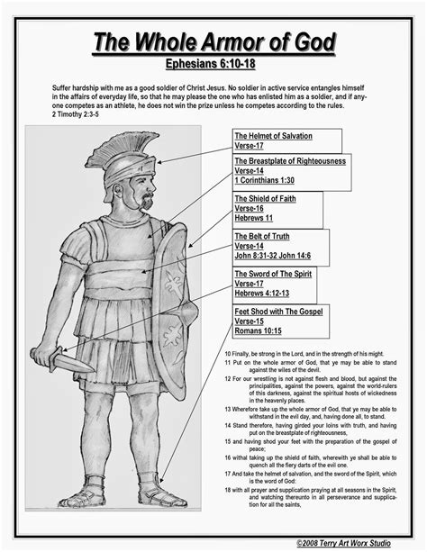 Putting On The Full Armor Of God Armor Of God Bible Knowledge Bible