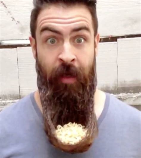 How To Use A Beard To Eat Food Rtm Rightthisminute