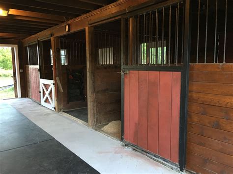 Horse Stall Barn Aisle Rubber Mats Concrete Floor Remodel