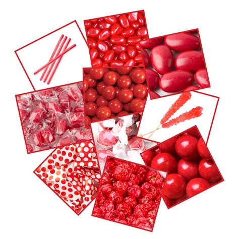 Red Candy Buffet Planner Sample Kit Candy Samplers Oh Nuts