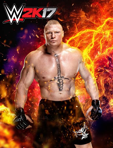 2k Announces Brock Lesnar As Wwe 2k17 Cover Superstar We Know Gamers