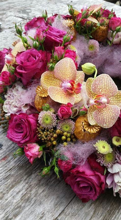 Purple flowers floral art spring flowers flower boxes flower arrangements flower garden planting flowers silk flowers flower. one of the most beautiful bouquets I have ever seen | Funeral floral, Unique flower arrangements ...