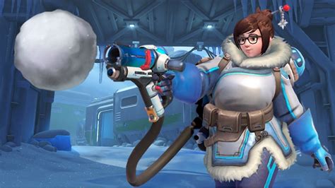 Overwatch Meis Snowball Offensive Christmas Event Youtube