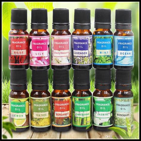 Essential Oils For Aromatherapy Diffusers Pure Essential Oils Organic Body Massage Relax 10ml