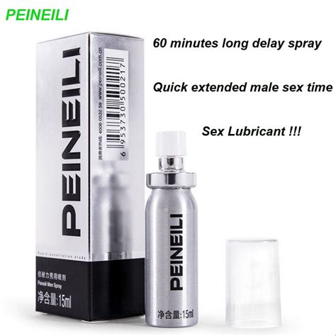 Peineili Male Sex Delay Spray 60 Minute Long Delay Ejaculation Penis