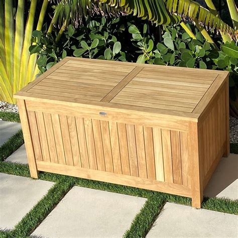 Royal Teak Collection Storage Box Stbx The Outdoor Store