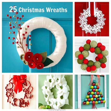 25 DIY Christmas Wreaths {Holiday Decor}...the perfect handmade holiday