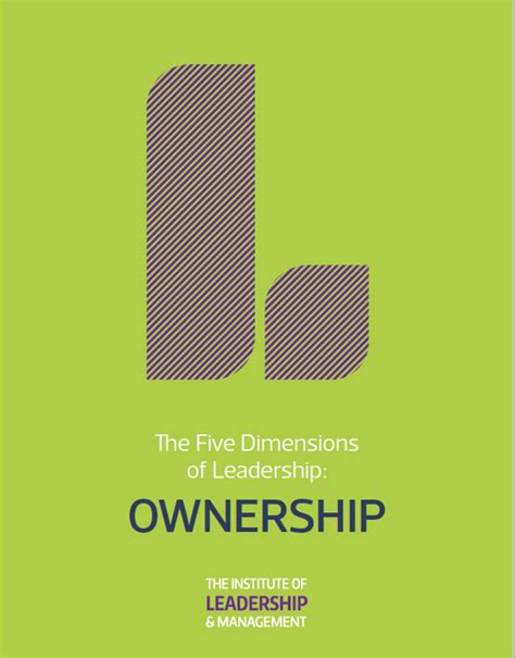 Everyday Practices Of Ownership In Leadership The Institute Of