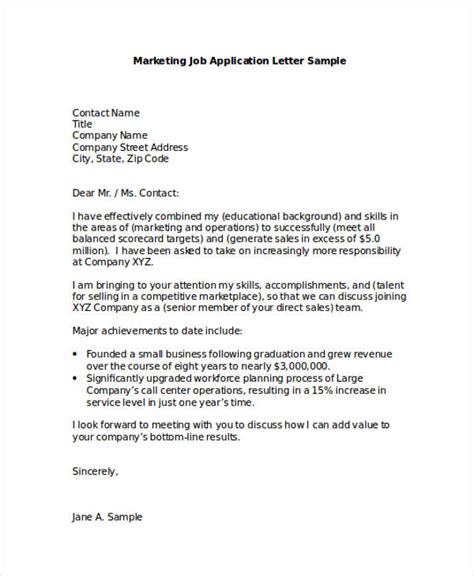 The job application letters basically sent to the respective company is to explain to the recruiter that an individual is qualified for the position and is capable guidelines for scripting a submission as a job application letter or a cover letter for employment should be considered together with what should. FREE 54+ Application Letter Examples & Samples in Editable ...
