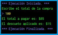 Una Tienda Ofrece Un Descuento Del Sobre El Total De La Compra