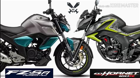 Yamaha FZ S V3 0 Vs Honda CB Hornet 160R ABS Detailed Comparison Price