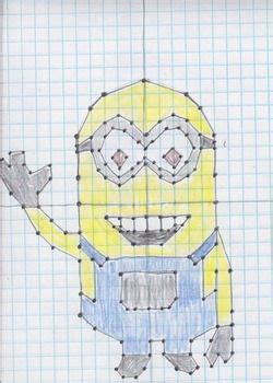 Drawing translations, reflections, and rotations, graphing ordered pairs on a coordinate plane, labeling the x and y axes, identifying ordered pairs, graphing cartesian coordinates and planes form part of the level 6 (year/grade 6) curriculum in australia. Minion Coordinate Plane Graphing Activity | Graphing ...