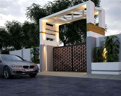 Modern Front Gate Designs For Modern Home