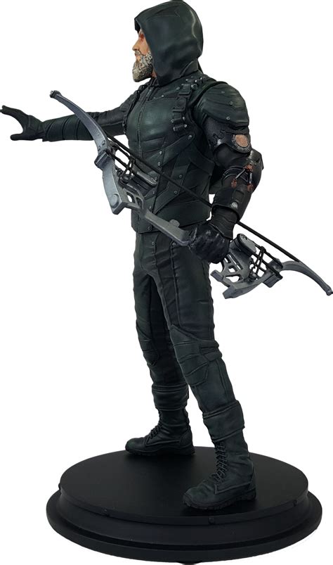 Dc Tv Green Arrow Star City 2046 Deluxe Statue By Icon Heroes The