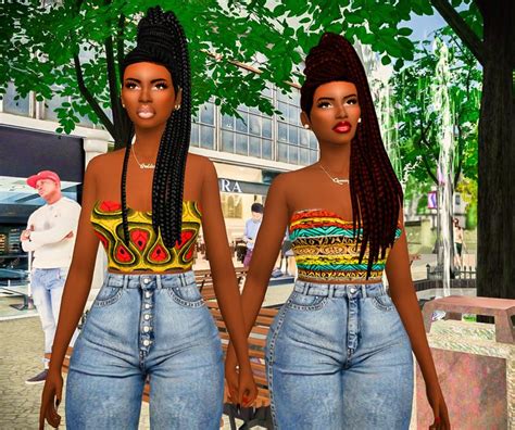 Ebonix Taiwo And Kehindein An Exceptionally Good Mood Today And As A Thank Sims Sims 4