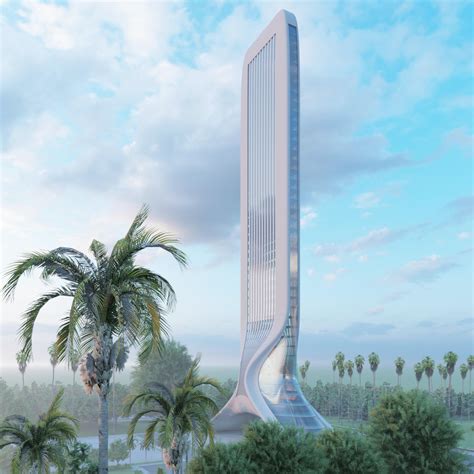 A Series Of Futuristic Skyscraper Concepvisualization