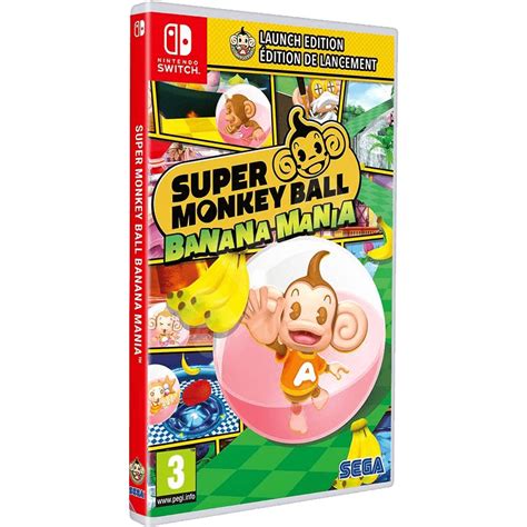 Super Monkey Ball Banana Mania Jogo Nintendo Switch PressStart Pt