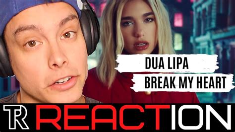Dua Lipa Break My Heart Official Video Reaction Review Youtube