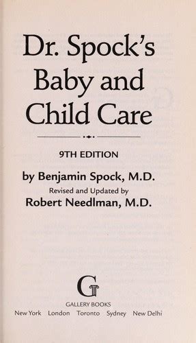 Dr Spocks Baby And Child Care Open Library
