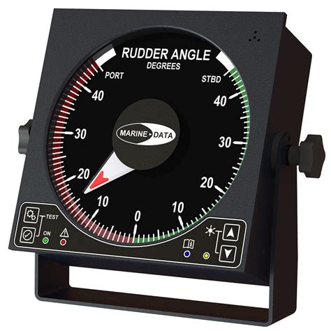 Boat Indicator Md68rdi Marine Data Systems For Ships Rudder
