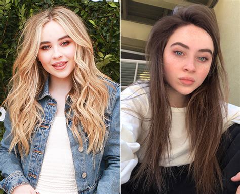 Sabrina Carpenter With Brown Hair — Makeover See Before And After Pics