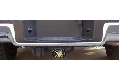 Knockout Decals H Trailer Hitch Receiver Cover With Army