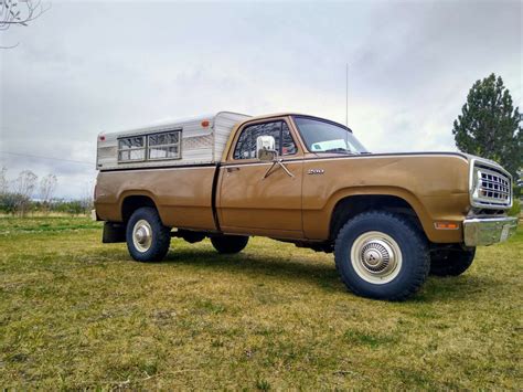 1976 Dodge W 200 Ram Power Wagon Time Capsule 4x4 Western Survivor Barn