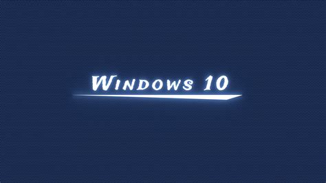 Windows 10 La Luz Blanca Fondo Azul Fondos De Pantalla 1920x1080