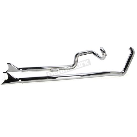 Freedom Performance Hd00323 Chrome 36 In True Dual Sharktail Exhaust