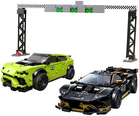 Lego 76899 Lamborghini Urus St X And Lamborghini Huracán Super Trofeo Evo