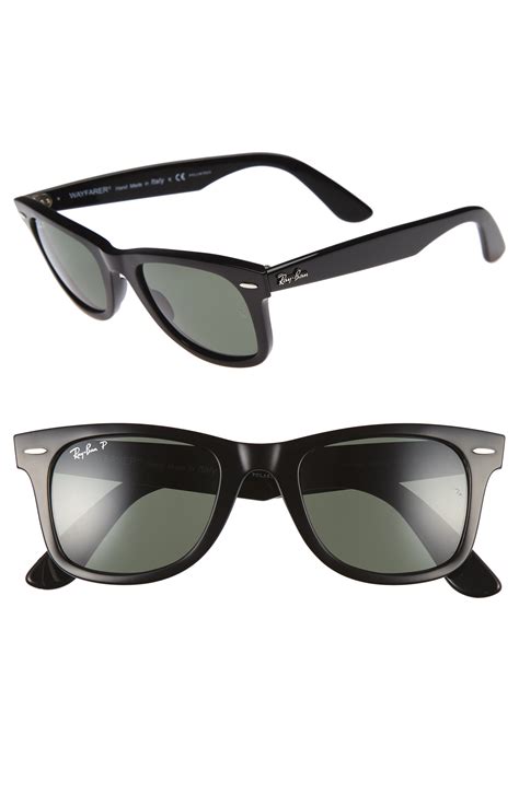 ray ban classic wayfarer 50mm polarized sunglasses nordstrom