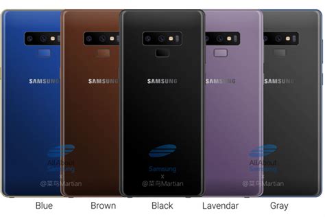 Samsung galaxy note 9 (8gb ram | 512gb rom) original set by samsung m'sia. الكشف عن ألوان جهاز جالكسي نوت 9 من سامسونج - التقنية بلا حدود