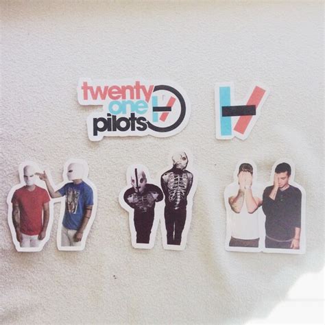 Twenty One Pilots Sticker Pack By Kaoticstickers On Etsy