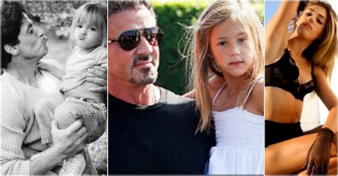 Sylvester stallone and his wife, jennifer, have brought three daughters into their glamourous hollywood lives. Sylvester Stallone's Daughter Is All Grown Up And ...