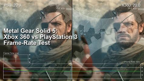 There is a great debate all of the internet that deals with ps3 vs the short version. Metal Gear Solid 5: Xbox 360 vs PS3 Gameplay Frame-Rate ...