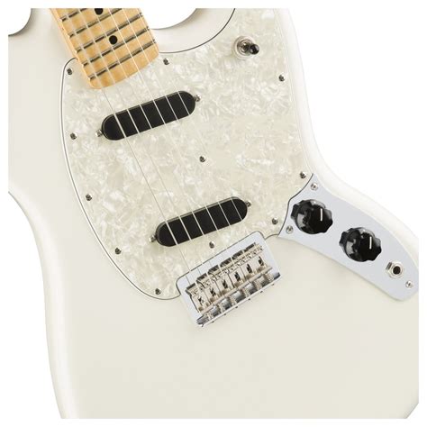 Disc Fender Mustang Mn Olympic White Gear4music