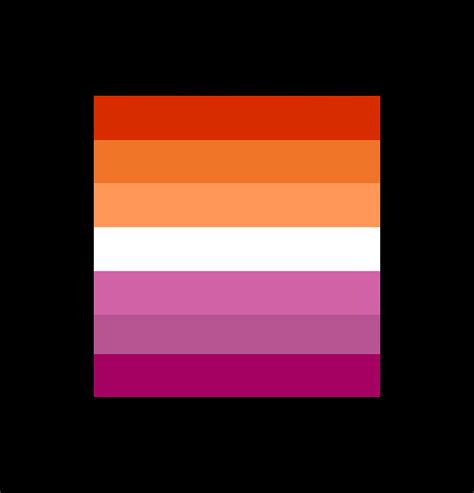 Lesbian Pride Flag Digital Art By Dony Wisnu