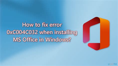 How To Fix Error XC C When Installing MS Office In Windows