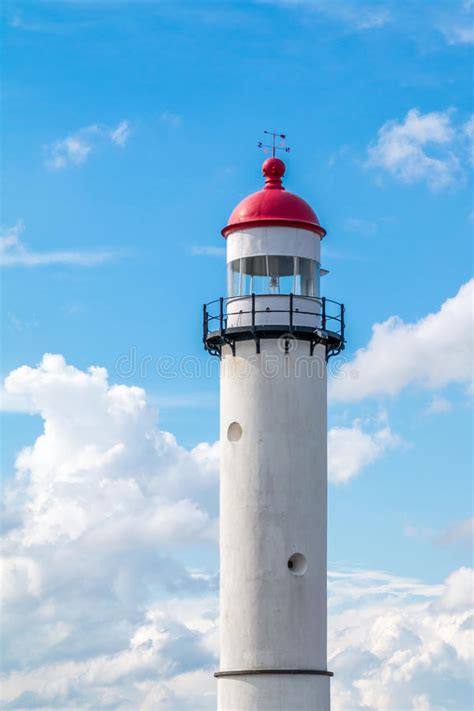 Top Of Lighthouse Netherlands Stock Image Image Of Beacon Detail